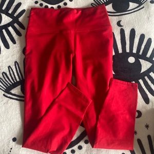 Powerhold Leggings Red Fabletics